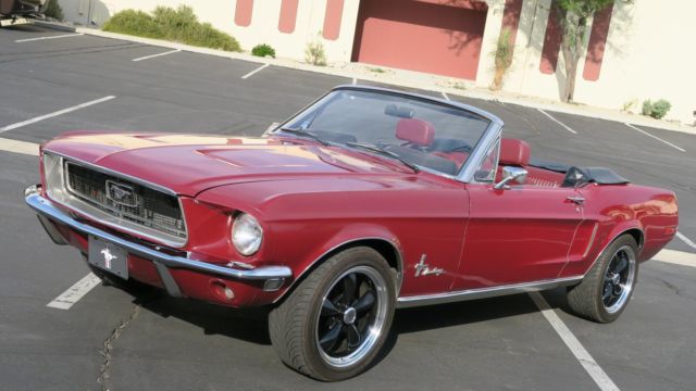 1968 Ford Mustang CONVERTIBLE 289 V8 C CODE! P/S , 4 WHEEL DISC !!! - photo 3