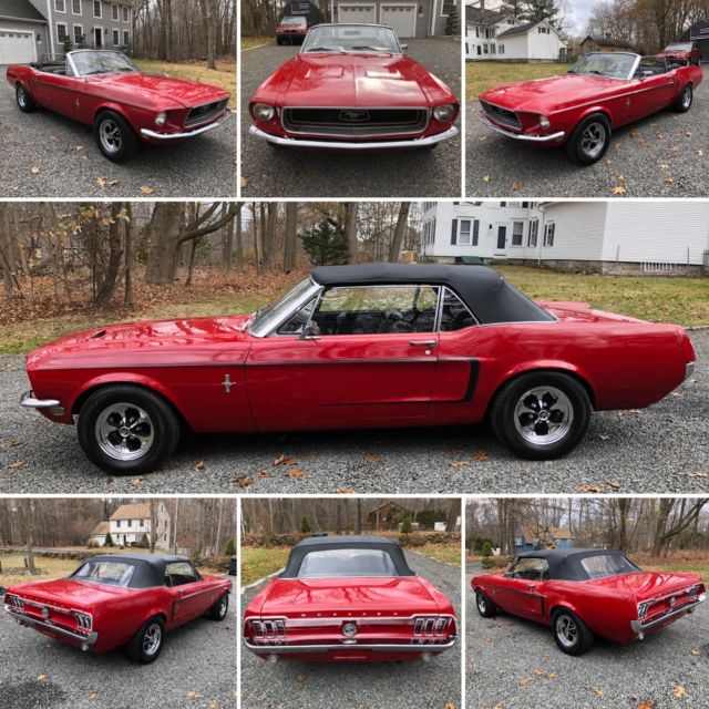 1968 Ford Mustang Convertible! *Power Top*289 V8 Engine*Just Serviced*Original* 1968 Ford Mustang 289 Convertible