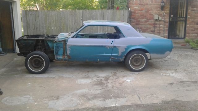 1968 Ford Mustang Coup Project Car 1968 Ford Mustang