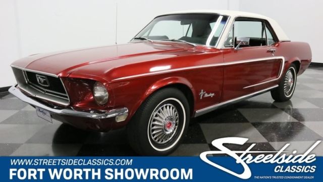 1968 Ford Mustang Coupe 200 CI Inline 6 3 Speed Automatic Classic Vintage Colle 1968 Ford Mustang --