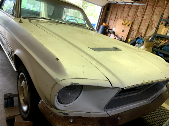 1968 Ford Mustang Coupe 302 Automatic Factory A/C Special Order Color 1968 Ford Mustang