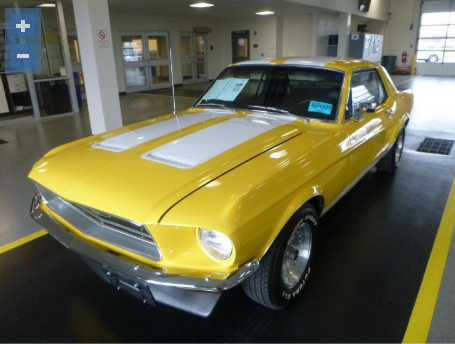 1968 Ford Mustang Coupe 5.0 V8 302 1968 Ford Mustang GT