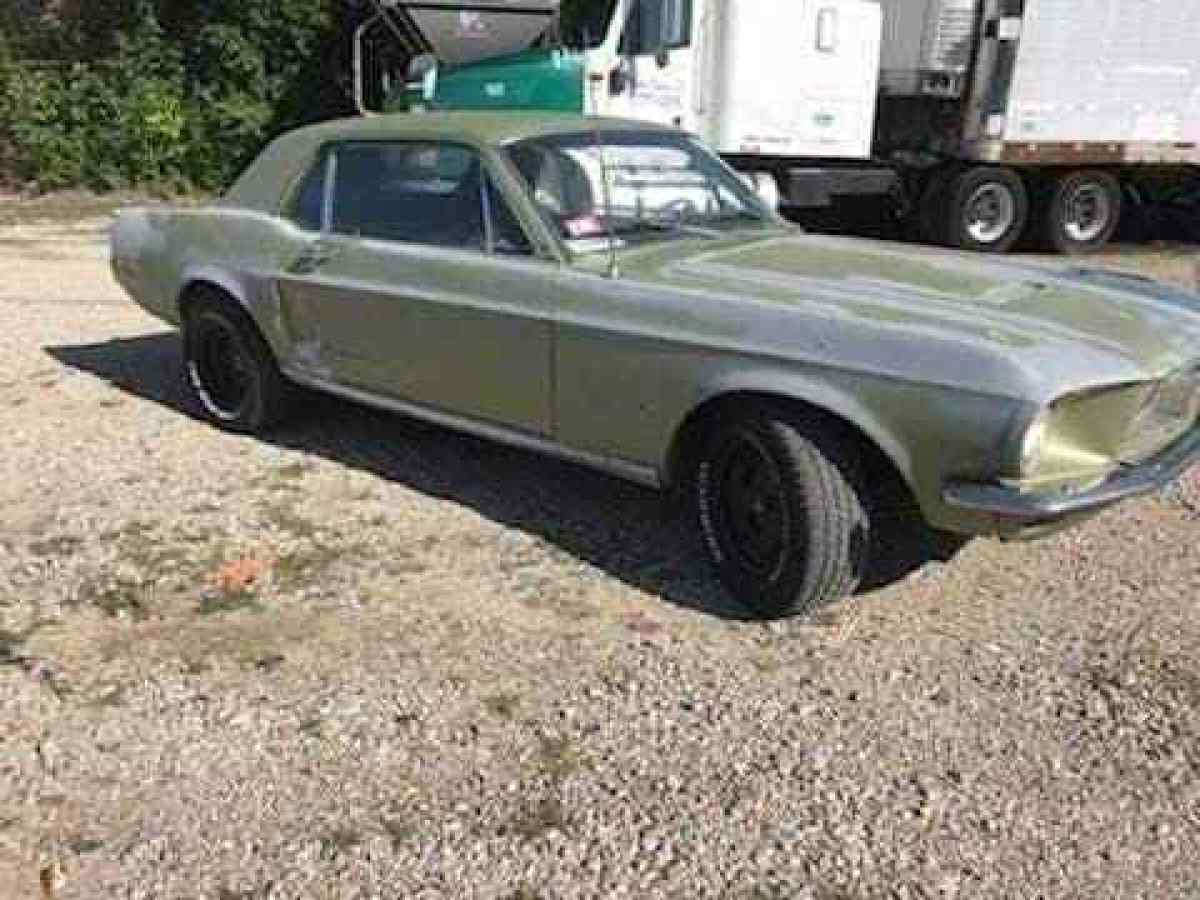 1968 Ford Mustang Coupe Runner Halfway Restored 1968 Ford Mustang