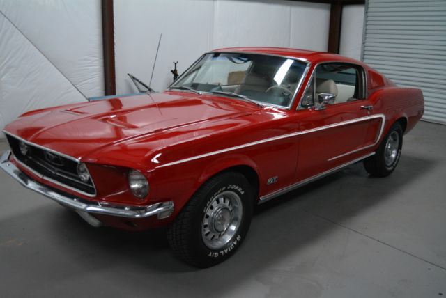 1968 Ford Mustang Fastback 390GT 83K original miles survivor 1968 Ford Mustang