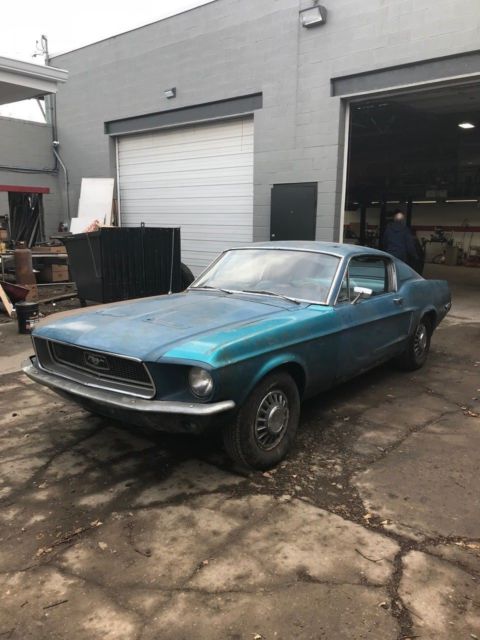 1968 ford mustang fastback barn find build sheet runs and drives bullitt 1968 Ford Mustang