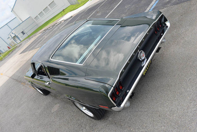 1968 Ford Mustang fastback Bullitt GT not 1967 1966 1969 1968 Ford Mustang BULLITT Show Car! AC! SEE VIDEO!!