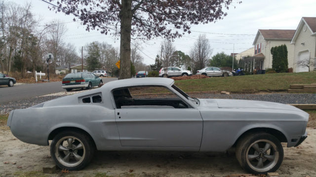 1968 FORD MUSTANG FASTBACK COUPE CONVERSION RESTOMOD CAR SOLID NO RESERVE !!! 1968 Ford Mustang Base Fastback 2-Door