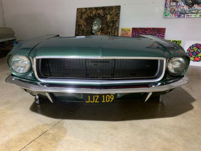 1968 Ford Mustang Fastback coupe front end desk Bullitt 1967 1969 1966 shelby 1968 Ford Mustang Bullitt