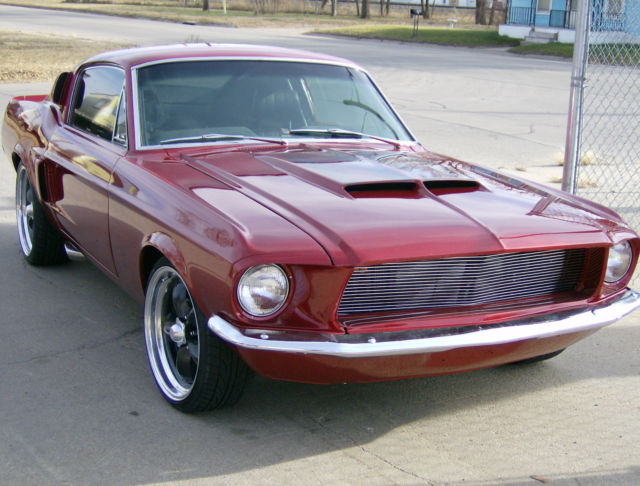 1968 FORD MUSTANG FASTBACK CUSTOM BUILT HOT ROD ONE OF A KIND 1968 Ford Mustang FASTBACK