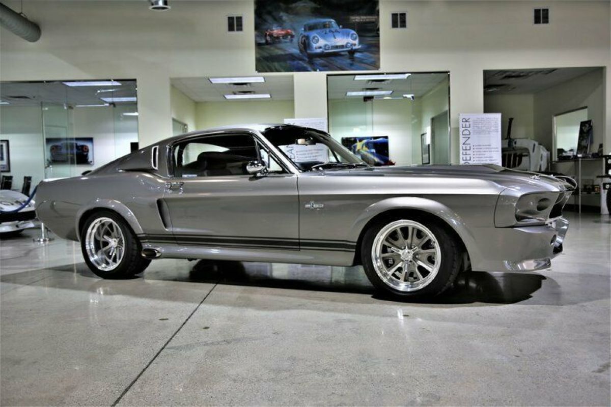 1968 Ford Mustang Fastback Eleanor 840 Miles Grey Fastback 427 V8 6 Speed Manua 1968 Ford Mustang