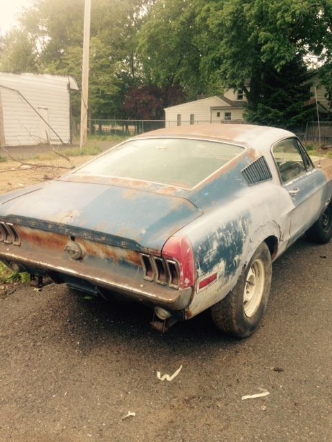 1968 Ford Mustang Fastback, Rare Color Combination Sprint Package 1968 Ford Mustang