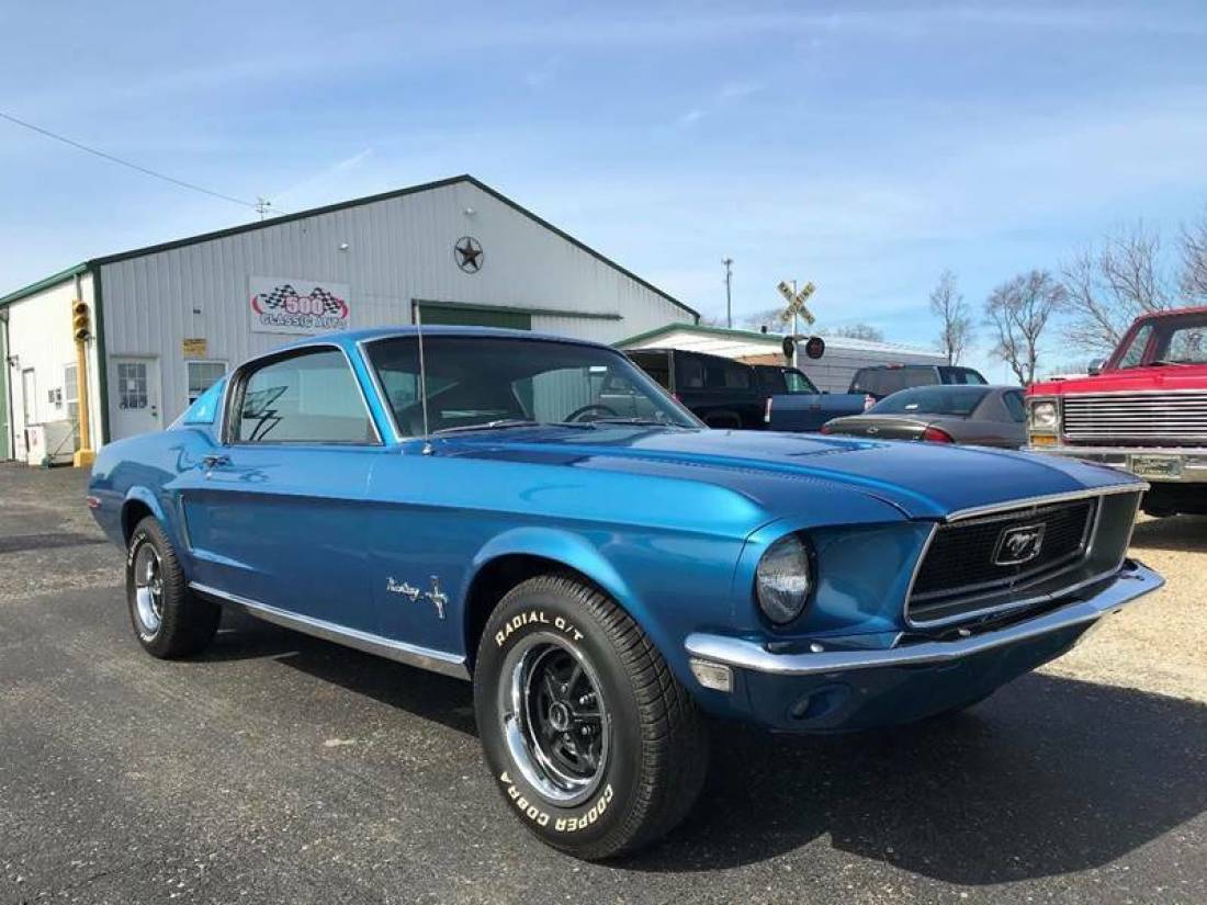 1968 FORD MUSTANG FASTBACK,10K Mi SINCE RESTORE, 289, 5-Sp Man, AC,PS, PDB, Nice 1968 Ford Mustang FASTBACK
