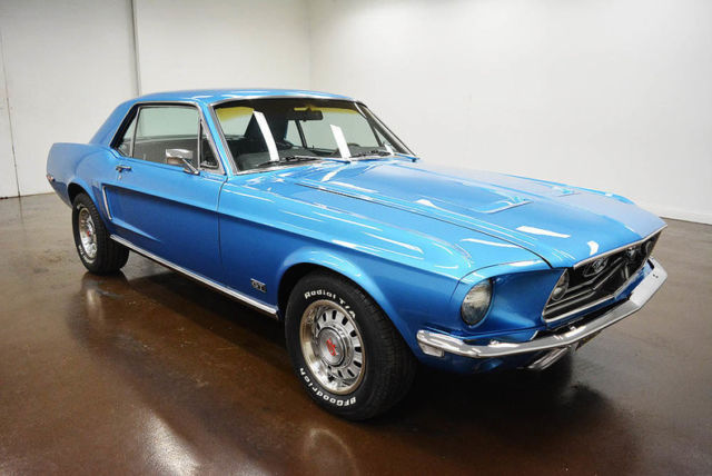1968 Ford Mustang GT 390 S-Code 0 390 V8 C6 Automatic 1968 Ford Mustang GT 390 S-Code --