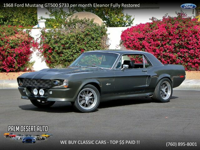1968 Ford Mustang GT500 $733 per month for sale! 1968 Ford Mustang GT500 $733 per month Eleanor Fully Restored