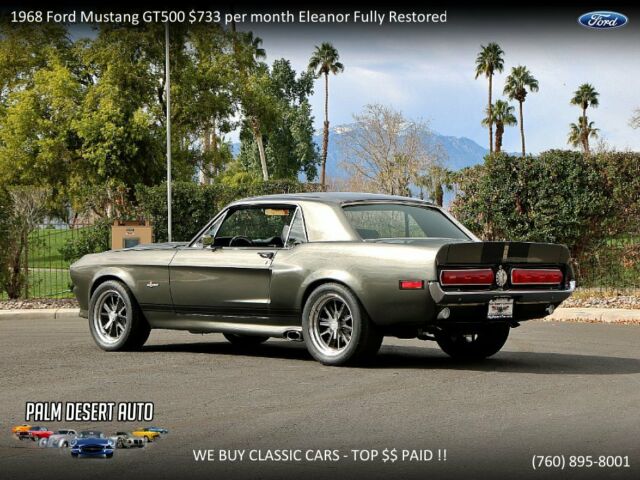 1968 Ford Mustang GT500 $733 per month Eleanor Fully Restored - photo 2