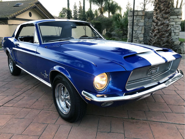 1968 FORD MUSTANG GT500 RESTOMOD- V8 - PS- DISC BRAKES - SEE VIDEO - NO RESERVE 1967 Ford Mustang