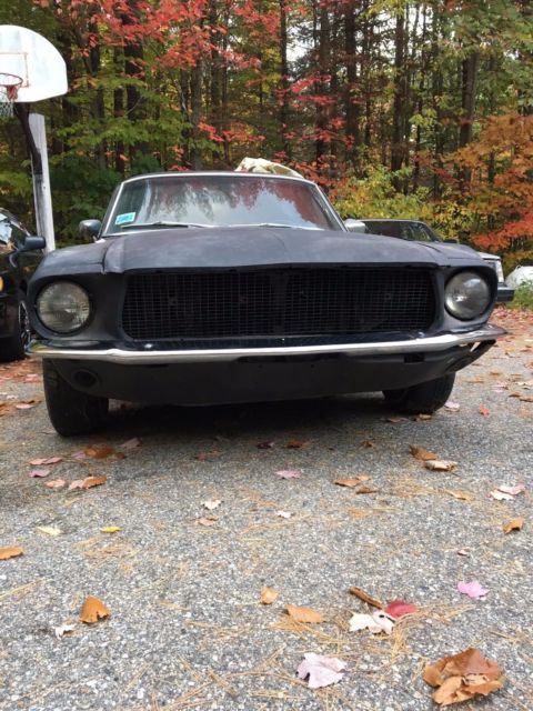 1968 FORD MUSTANG HARDTOP. NO RESERVE! GARAGE KEPT. GREAT WINTER PROJECT. 1968 Ford Mustang 2-Door Hardtop