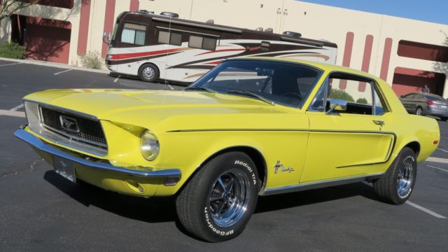 1968 Ford Mustang J CODE 302 V8 ! P/S ! RESTORED! MAGNUM 500 WHEELS! - photo 2
