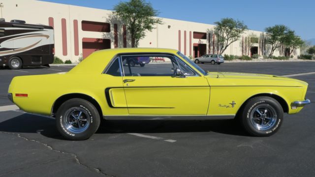 1968 Ford Mustang J CODE 302 V8 ! P/S ! RESTORED! MAGNUM 500 WHEELS! - photo 4