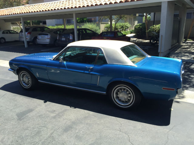 1968 Ford Mustang J CODE Coupe 302V8 Matching Numbers All Org. Pnt, Int RARE 1968 Ford Mustang J Code