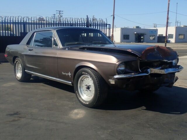 1968 Ford Mustang Salvage Damaged Vehicle! Priced To Sell! Won't Last! Must See! 1968 Ford Mustang Hardtop