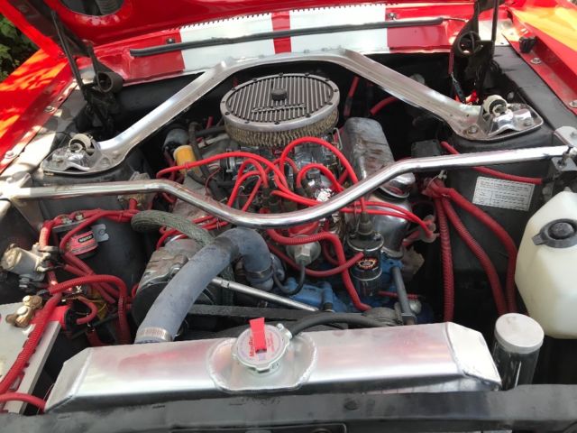 1968 Ford Mustang White Racing Stripes - photo 4