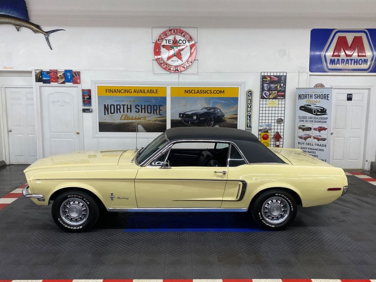 1968 Ford Mustang -COUPE - MANUAL TRANS - CLEAN BODY - SEE VIDEO - - photo 3