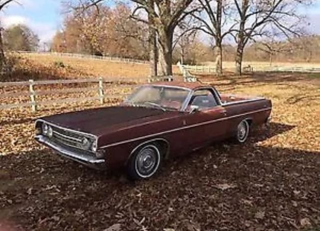 1968 Ford Ranchero Base. Great Restoration Project! 1968 Ford Ranchero Base