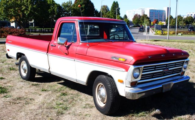 1968 Ford Ranger F250 - Rebuilt 390 with 16k - Runs Strong - Rust Free 1968 Ford F-250