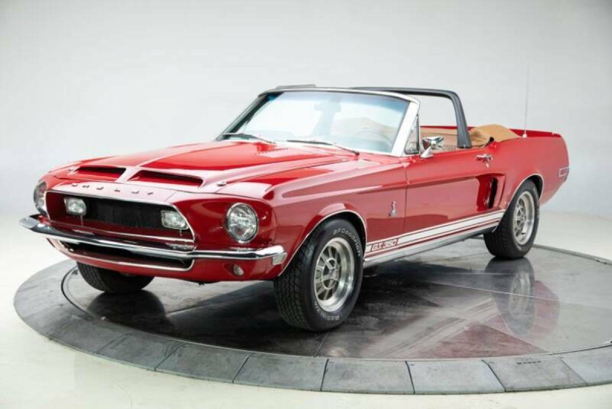 1968 Ford Shelby GT350 302 V8 4.9L Paxton Supercharger Automatic 3-Speed Conver 1968 Ford Mustang