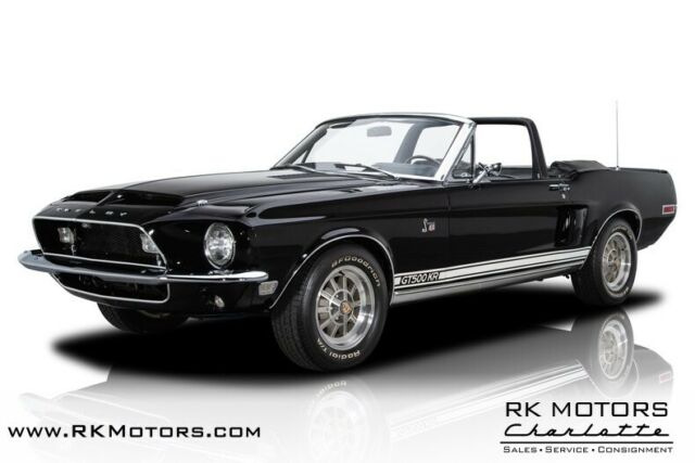 1968 Ford Shelby Mustang GT500 Raven Black Convertible 428 Cobra Jet V8 4 Speed 1968 Ford Shelby Mustang GT500 --