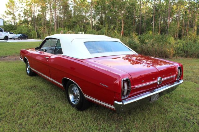 1968 Ford Torino GT Convertible RARE 390 Big Block 77+ Pictures - photo 4