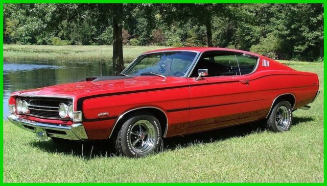 1968 Ford Torino GT Coupe, Rebuilt 390ci V8 450hp, C-6 W/Shift Kit Trans, RWD 1968 Ford Torino GT Frame Off Restored