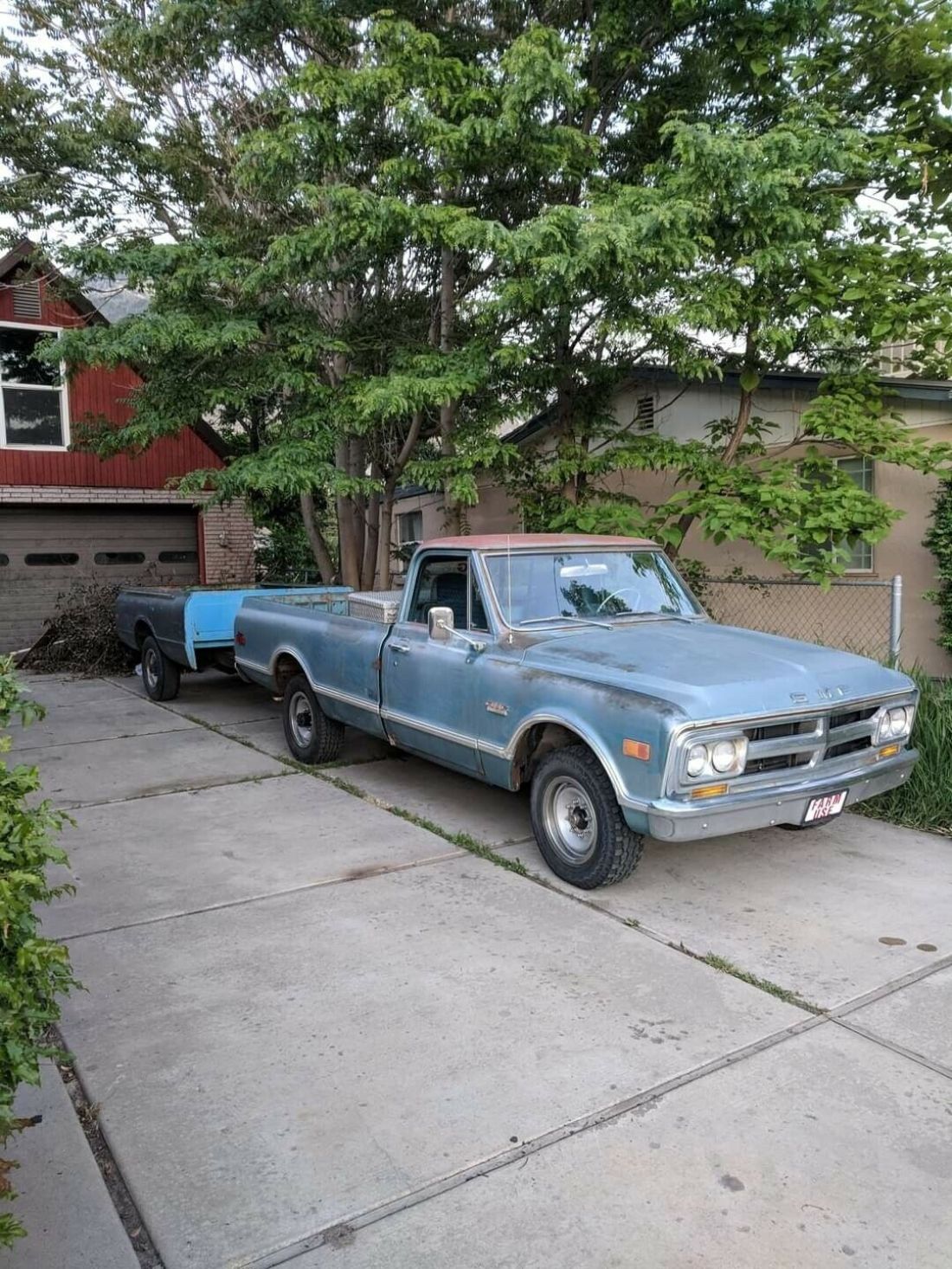 1968 GMC c2500 Pickup Blue RWD Automatic cst 1968 GMC c2500 cst