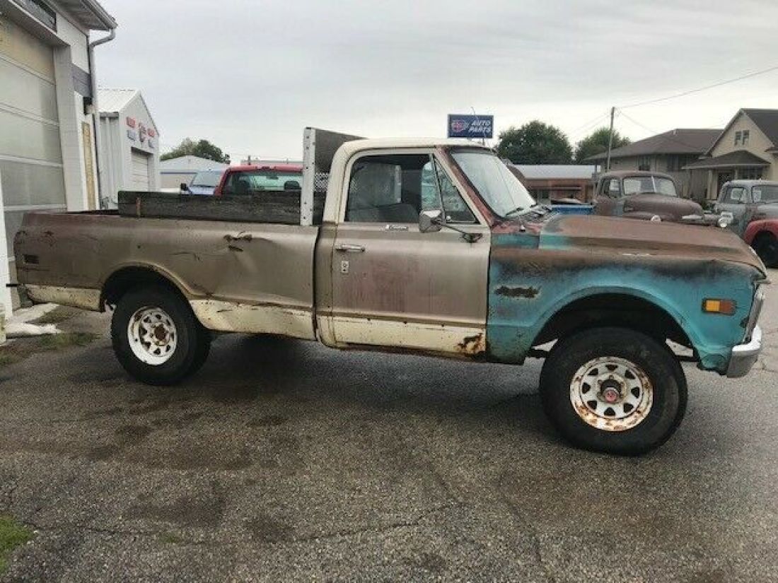 1968 Chevrolet C-10 GMC 4x4 truck Runs drives, VIDEO! Best offer! - photo 5