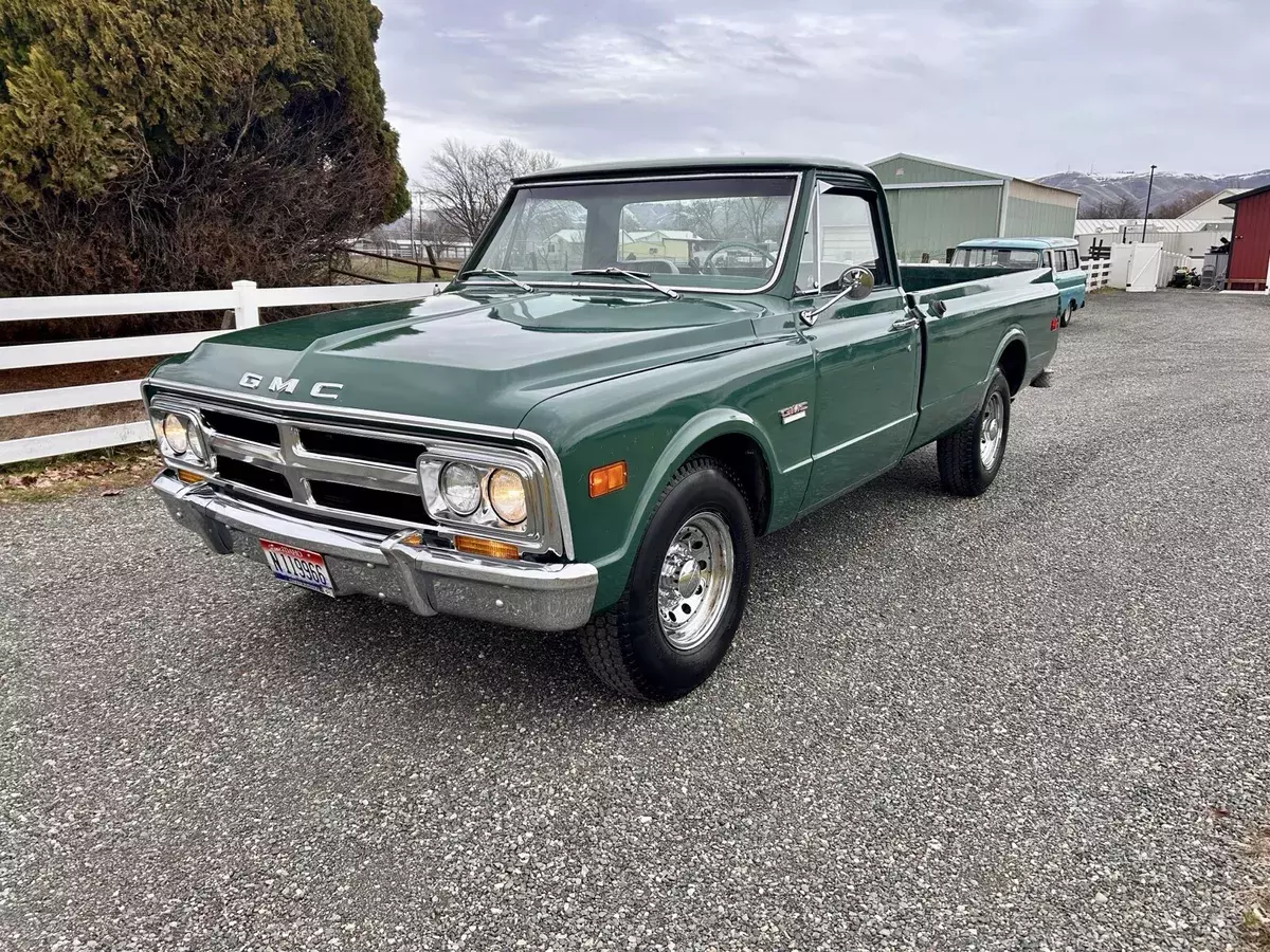 1968 GMC Pickup Pickup Green Custom Sport Truck 1968 GMC Pickup Custom Sport Truck