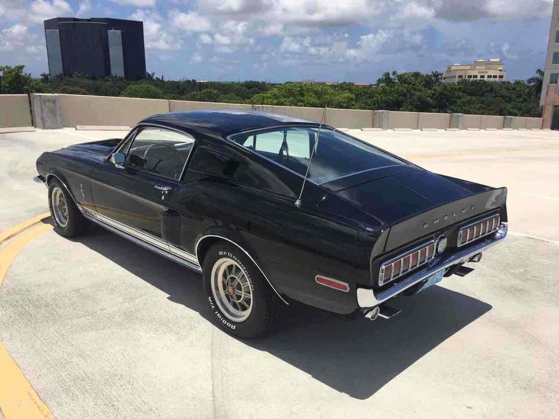 1968 Ford GT500KR Shelby Mustang Black - photo 4