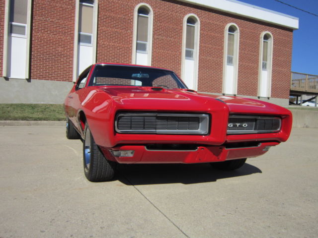 1968 GTO Coupe 4 Speed 1 Owner Full Resto Matching Numbers Documented Low Miles 1968 Pontiac GTO