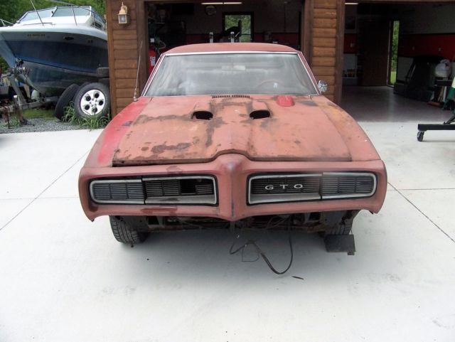 1968 GTO numbers matching 400 4Speed PHS w/61 corvette T10 chevelle 12-bolt Barn 1968 Pontiac GTO