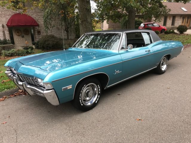1968 IMPALA "SS" SPORT COUPE 396 V8-AUTO, A/C, CALIFORNIA CAR ,BUCKETS/CONSOLE 1968 Chevrolet Impala "SS" 396 V8 SPORT COUPE CALI. CAR