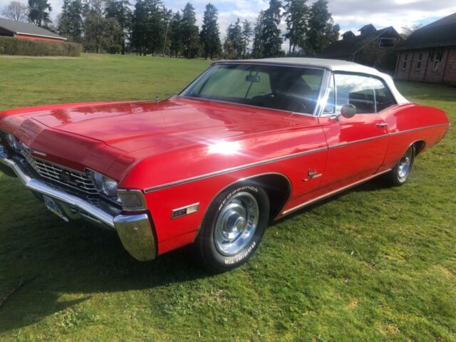 1968 Impala SS 327 4 speed hurst convertible NO RESERVE worldwide auction 1968 Chevrolet Impala Super sport 327 4 speed
