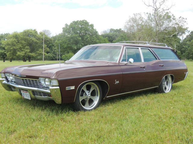 1968 IMPALA STATION WAGON - 6 PASSENGER - CHEVY - CHEVROLET - PATINA - HOT ROD 1968 Chevrolet Impala