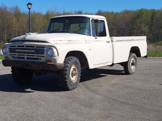 1968 International 1200c 3/4 ton 4x4 pickup truck ih 1100 scout patina ratrod 1968 International Harvester 1200c