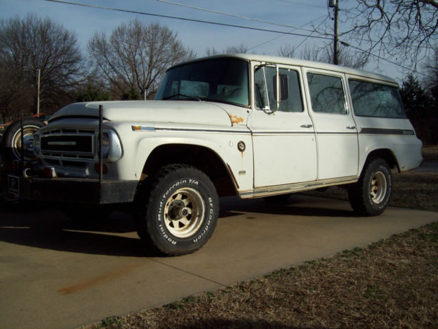1968 International Harvester 4x4 Travelall 345 V8,Auto,PS,Original White Paint 1968 International Harvester Other