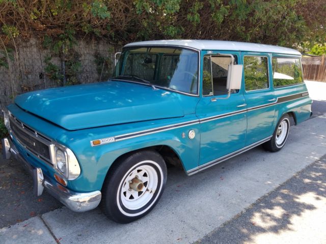 1968 International Travelall,1 owner CA truck, VERY ORIGINAL UNRESTORED SURVIVOR 1968 International Harvester Travel All RARE AND FUN