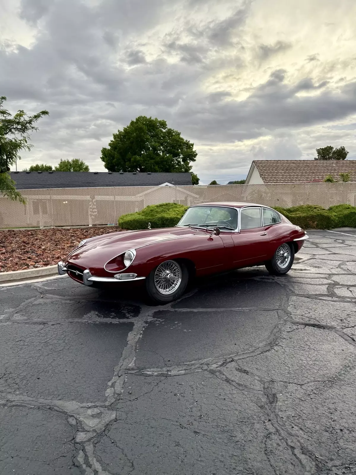 1968 Jaguar E-Type Coupe Red 1968 Jaguar E-Type