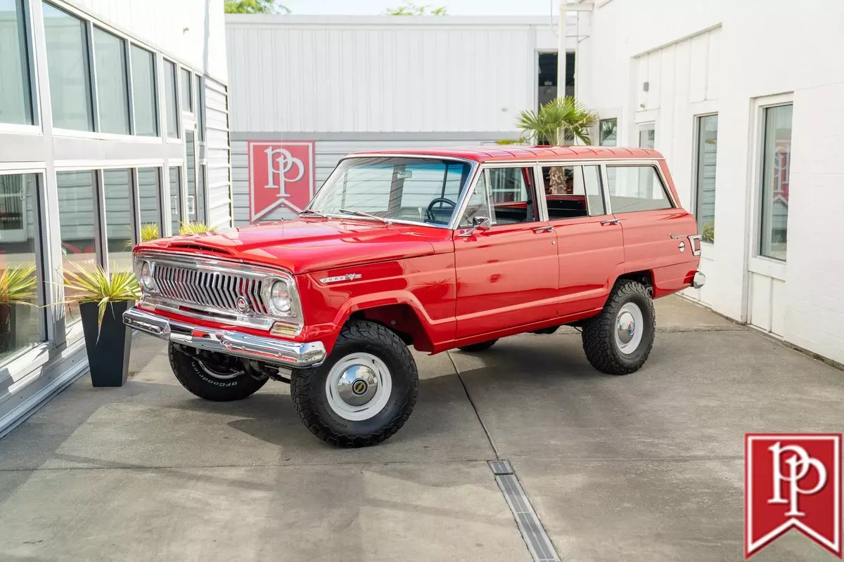 1968 Jeep Wagoneer 3004 Miles Red 1968 Jeep Wagoneer