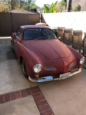 1968 Karmannh Ghia 1968 Volkswagen Karmann Ghia