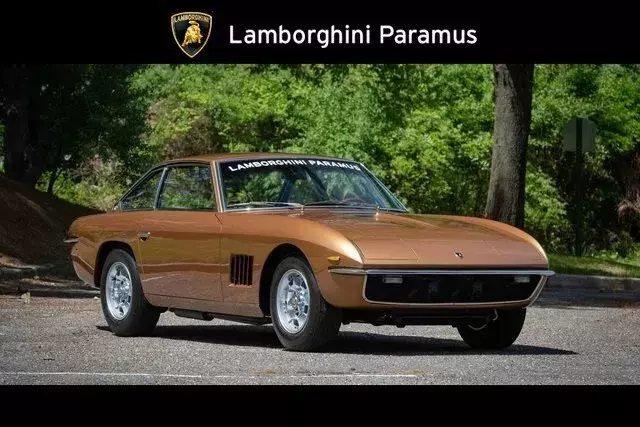 1968 Lamborghini Islero 400GT 2+2 25543 Miles Bronze Coupe 3,939cc DOHC V12 5-Sp 1968 Lamborghini Islero 400GT 2+2