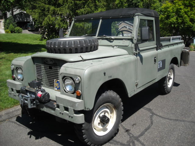 1968 Land Rover Series IIa   Series 2a    109